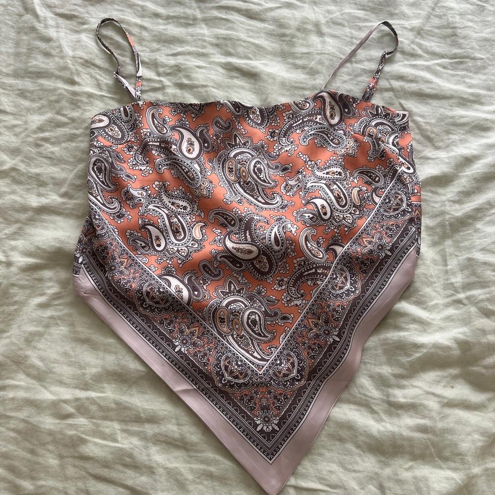 Paisley Print Women’s Top